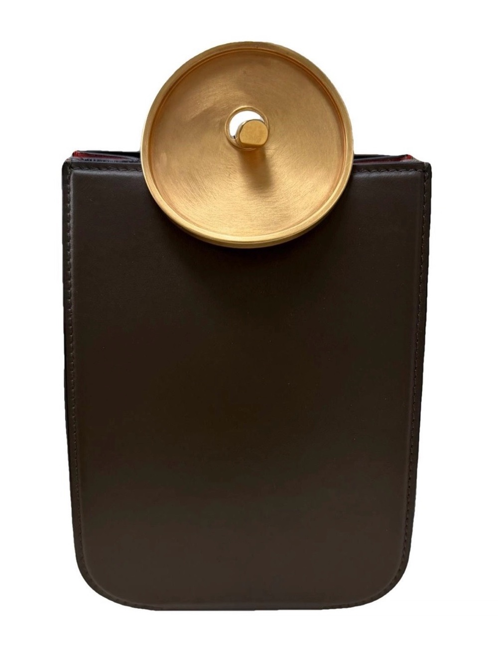 Multi-color Marni Leather Crossbody Bag with Gold Accent
